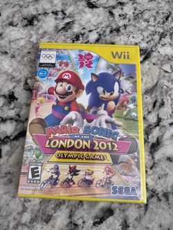 Nintendo Mario & Sonic Olympic Games Wii sealed new