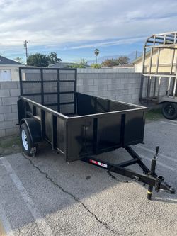 Utility Trailer 5x8x2 Diamond Plate 