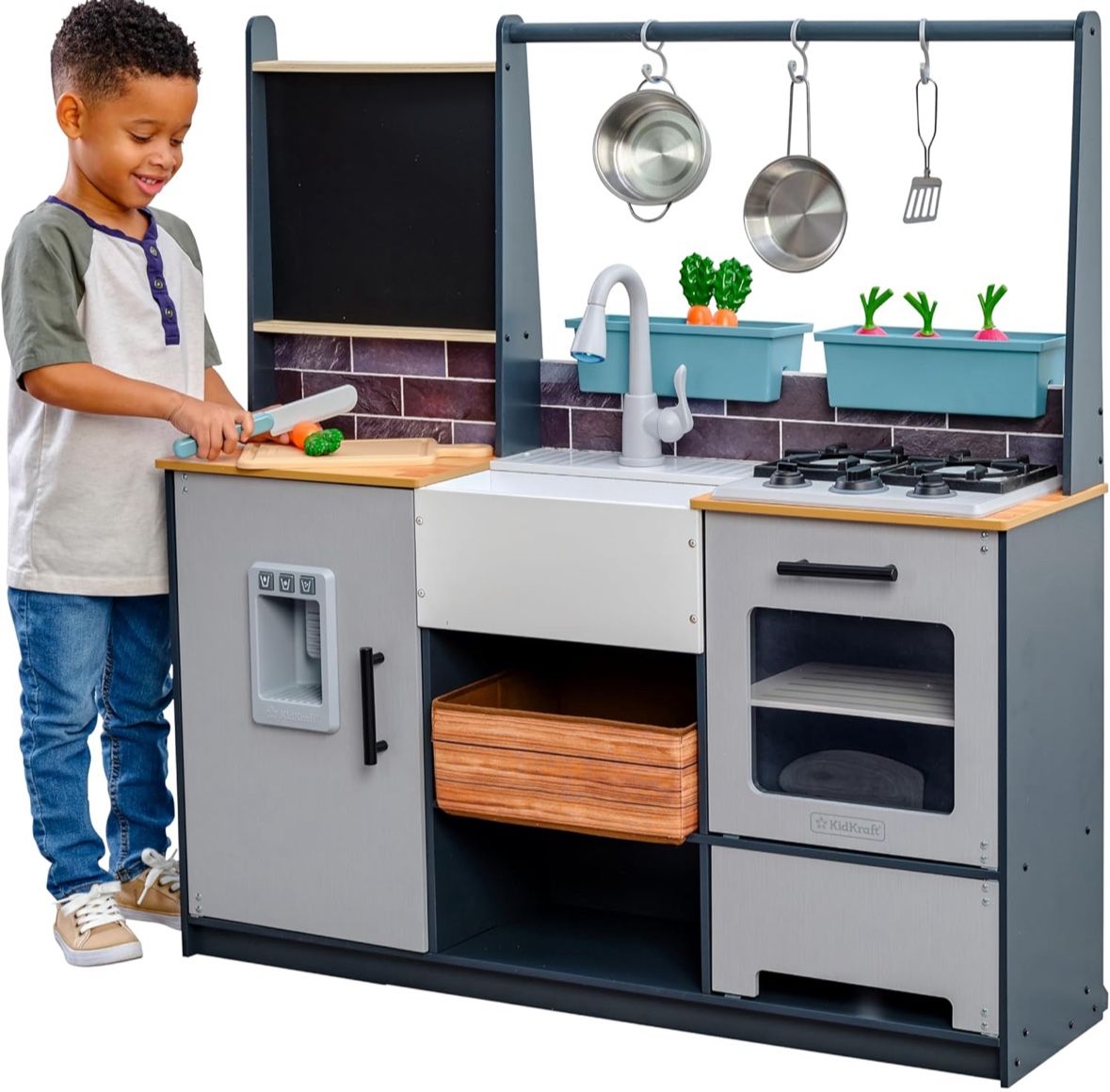 KidKraft Wooden Farm to Table Play Kitchen