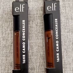 Lot Of 2 ~ e.l.f. 16hr Camo Concealer RICH EBONY #85858