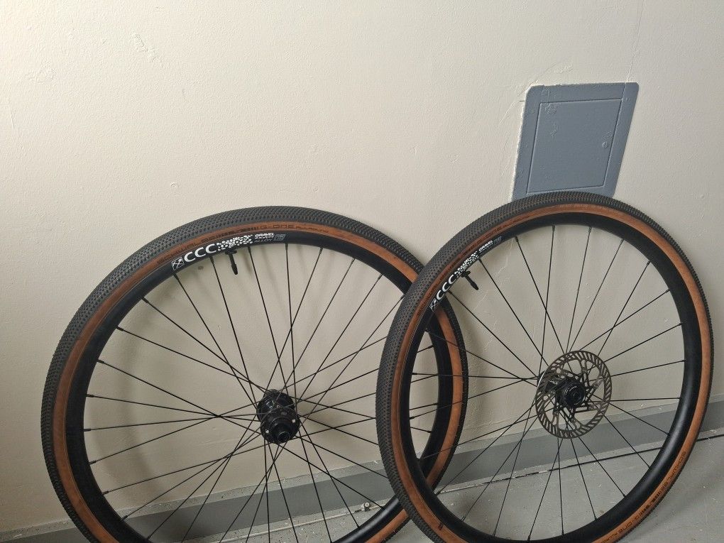 Boyd CCC Gravel Wheelset + Tires N3W Cassette Body CAMPY