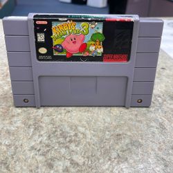 Súper NES Kirby’s Dream Land 3 (Some Damage On Label) $150 Firm