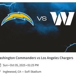 Los Angeles Chargers Vs Washington Commanders 