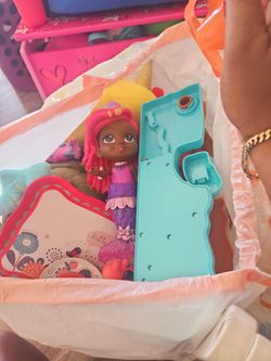 Bag of toys for girls