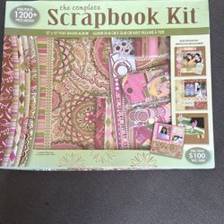 Complete Scrapbook Kit With 12X12 Album