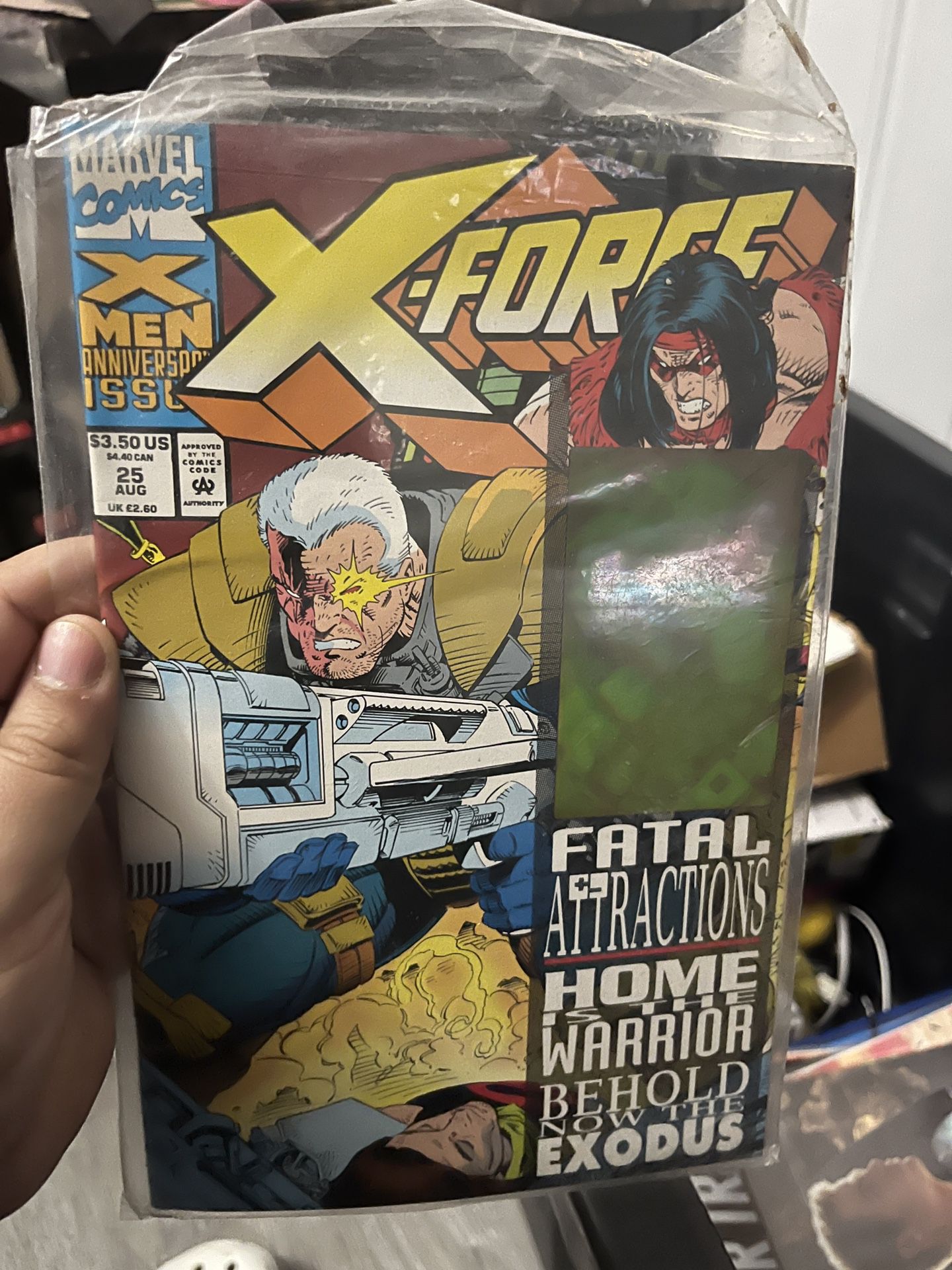 1993 Marvel X-Force Fatal Attractions #25 CGC 9.0