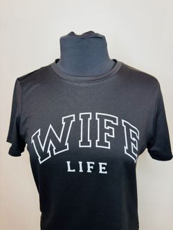 Black Wife Life T-shirt 