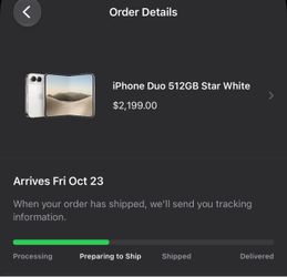 iPhone Duo 512gb Star White Sealed Unlocked