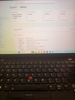 Lenovo X1 Carbon Gen5