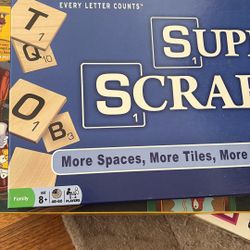 Super Scrabble board game