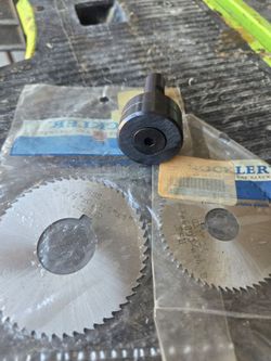 Slotting tool ,blades and arbor