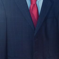 Chaps By Ralph Loren Gray Mens Sport Coat 40R