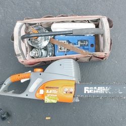 Hole Saws And Electric Chain Saw