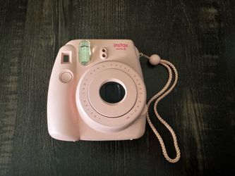 Fujifilm Instax Mini 8 Instant Camera Pink/Rose Gold - Tested Working