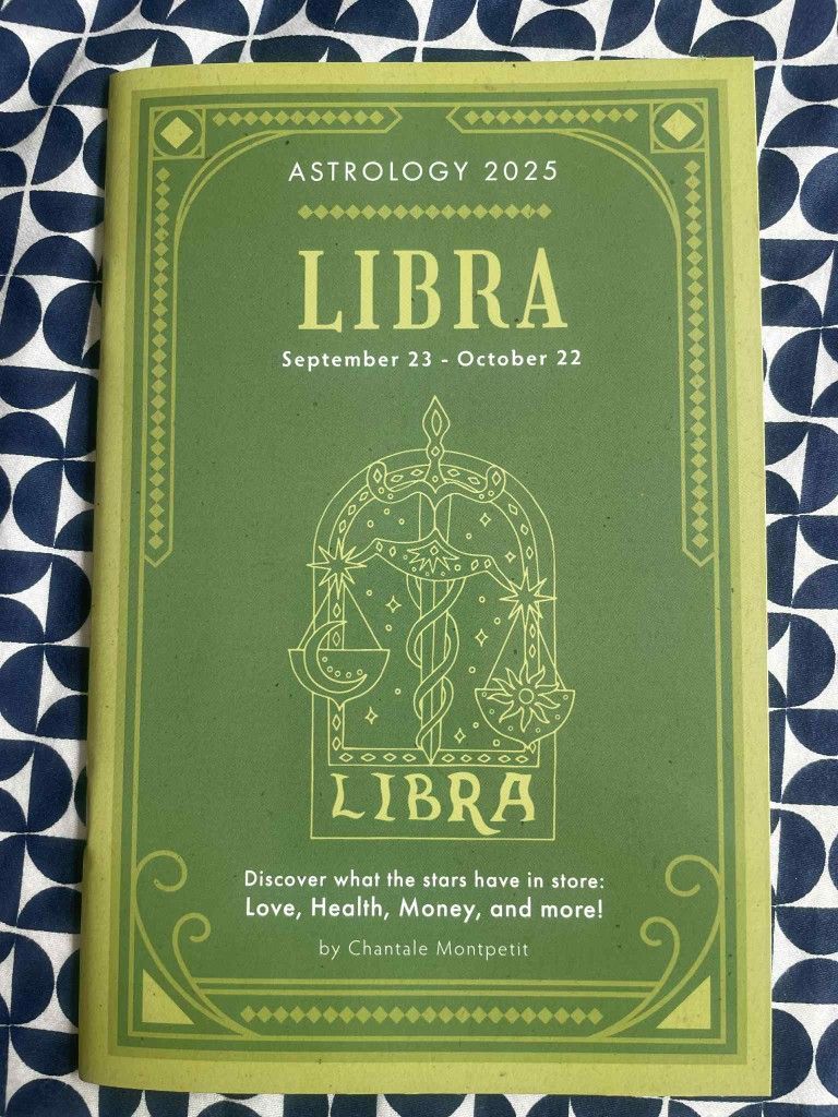 New Astrology 2025 Libra Paperback Book