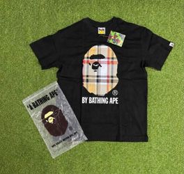 Bape plaid t  (NEW)