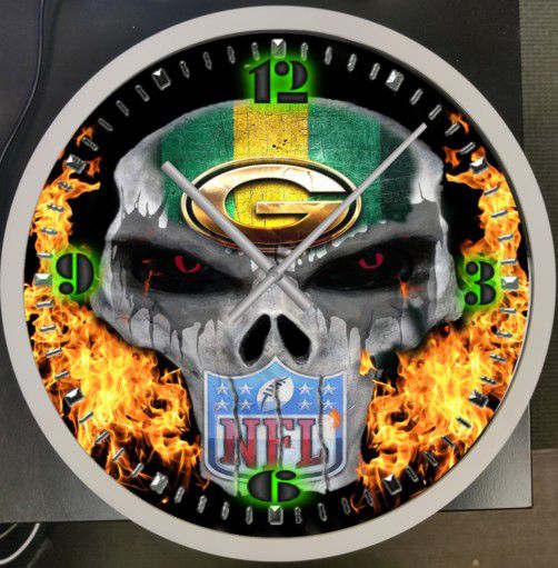 Green Bay Packers Clock 