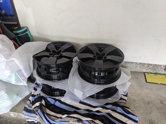 Set Of 4 Pontiac G8 Wheels Powder Coated Wheels