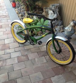 Beach cruiser bicycle by nirve John deere model for Sale in Santa Ana, CA -  OfferUp