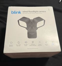 Blink wired floodlight camera