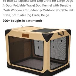 Soft Dog Crate