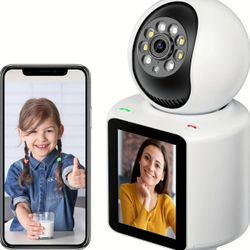 2k Video Call Security Camera