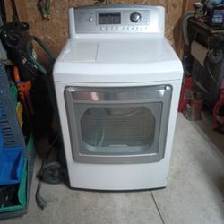 LG True Steam Electric Dryer
