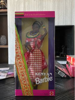 Mattel Dolls of the World Kenyan Barbie Doll Special Edition 1993 MPN 11181
