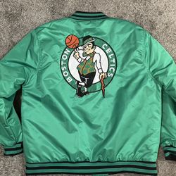 Boston Celtics Embroider Jacket Size Xl