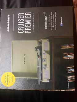 Crosley Cruiser Premier Portable Turntable