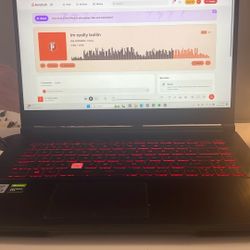 MSI GF36 thin i5 GTX1650 maxQ 8gb/256gb gaming laptop