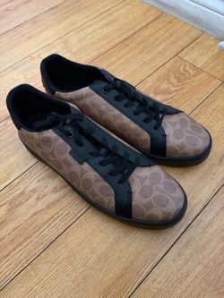 Coach low line signature canvas sneakers size 12