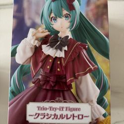 Hatsune Miku Classical Retro Figure – New Sealed