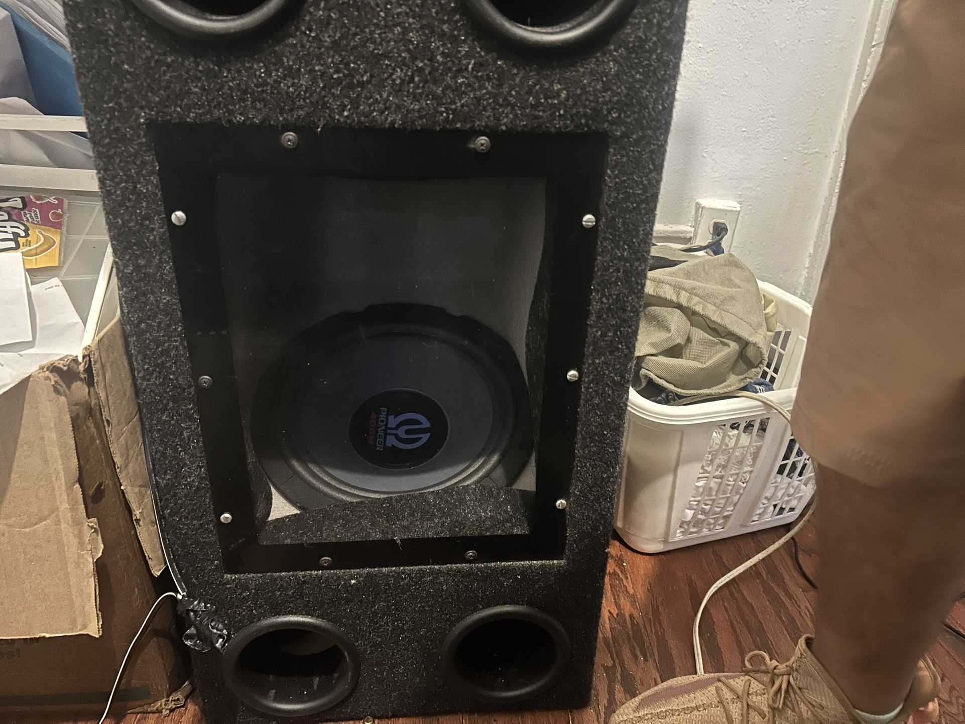 12” Pioneer Subwoofers Bandpass Box