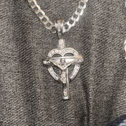 Silver Chain and silver bracelet