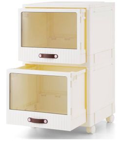 Collapsible mobile file cabinet