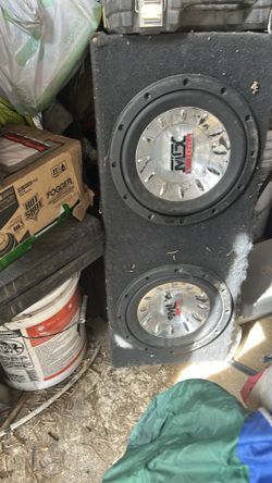 Mtx 10” speakers $60