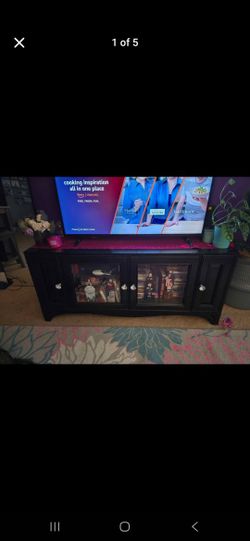 Wood tv stand cabinet
