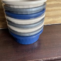 Plastic Cat Dog  Reptile Water Food Bowls 