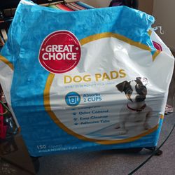 Pañales para perro, Paquete con 77. Dog pads, 77 count.