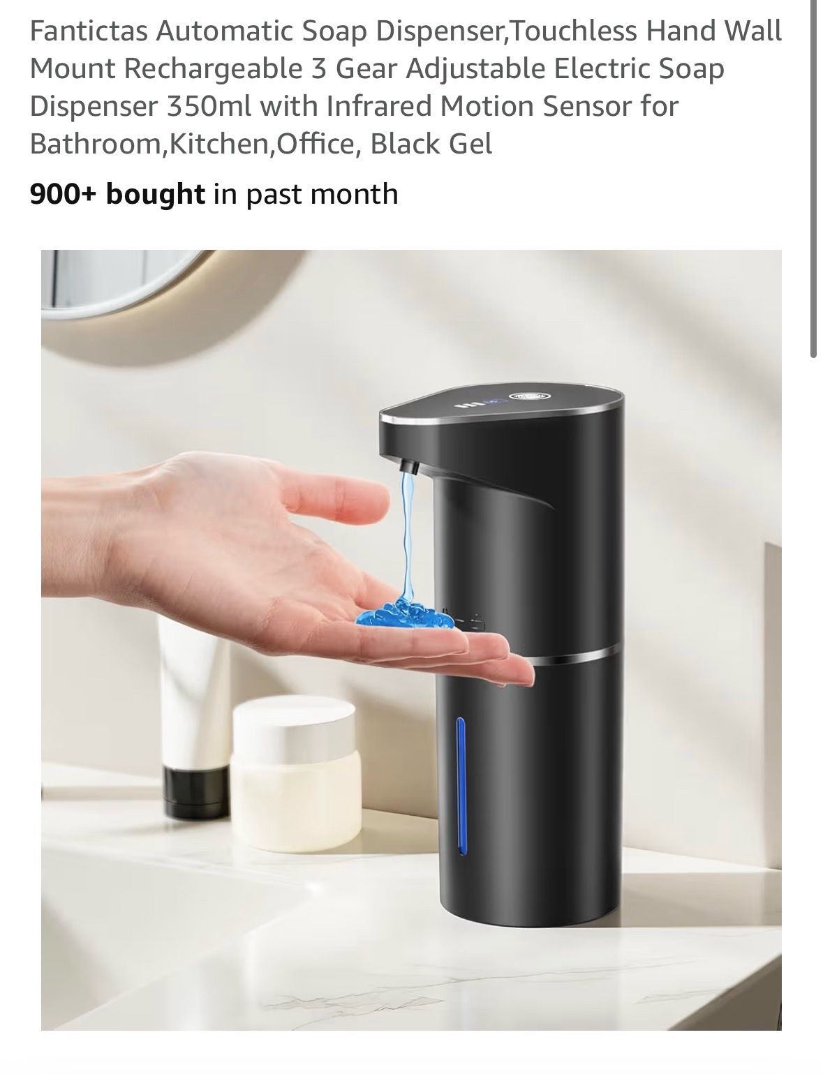 Hand soap dispenser