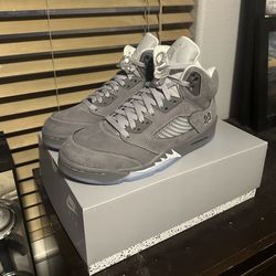 Jordan 5 Wolf Grey Size 12