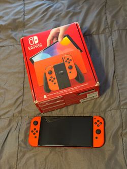 Mario red switch oled