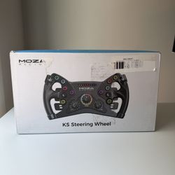 Moza KS Steering Wheel – Like New