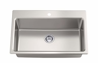 Kohler 33” Dual Mount Single Bowl Kitchen Sink