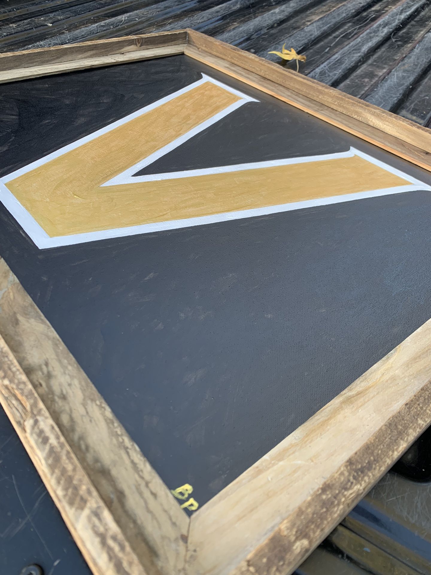 18x24 Vandy painting
