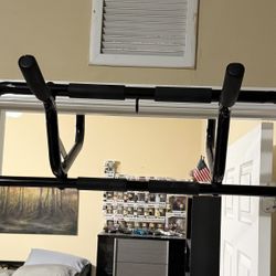 DMoose Fitness Pull Up Bar for Doorway 