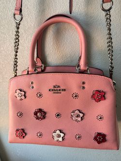 Coach Pink Leather side purse!!! Brand new condition
