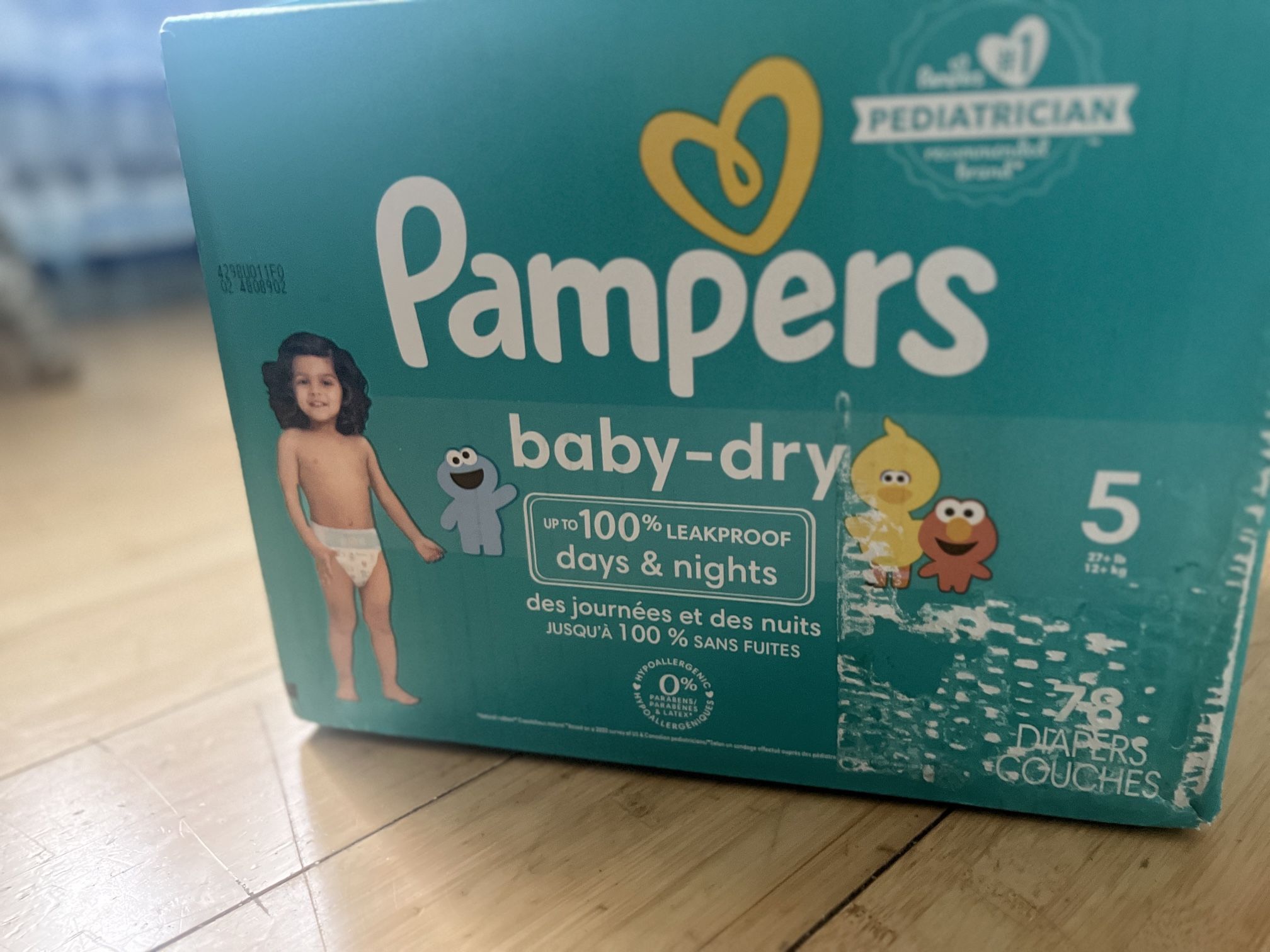 Pampers Diapers -Size 5