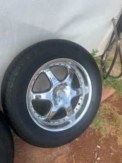 Chevy/Ford 6 lug universal rims and tires